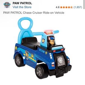 PAW Patrol Chase Cruiser Ride-On Vehicle